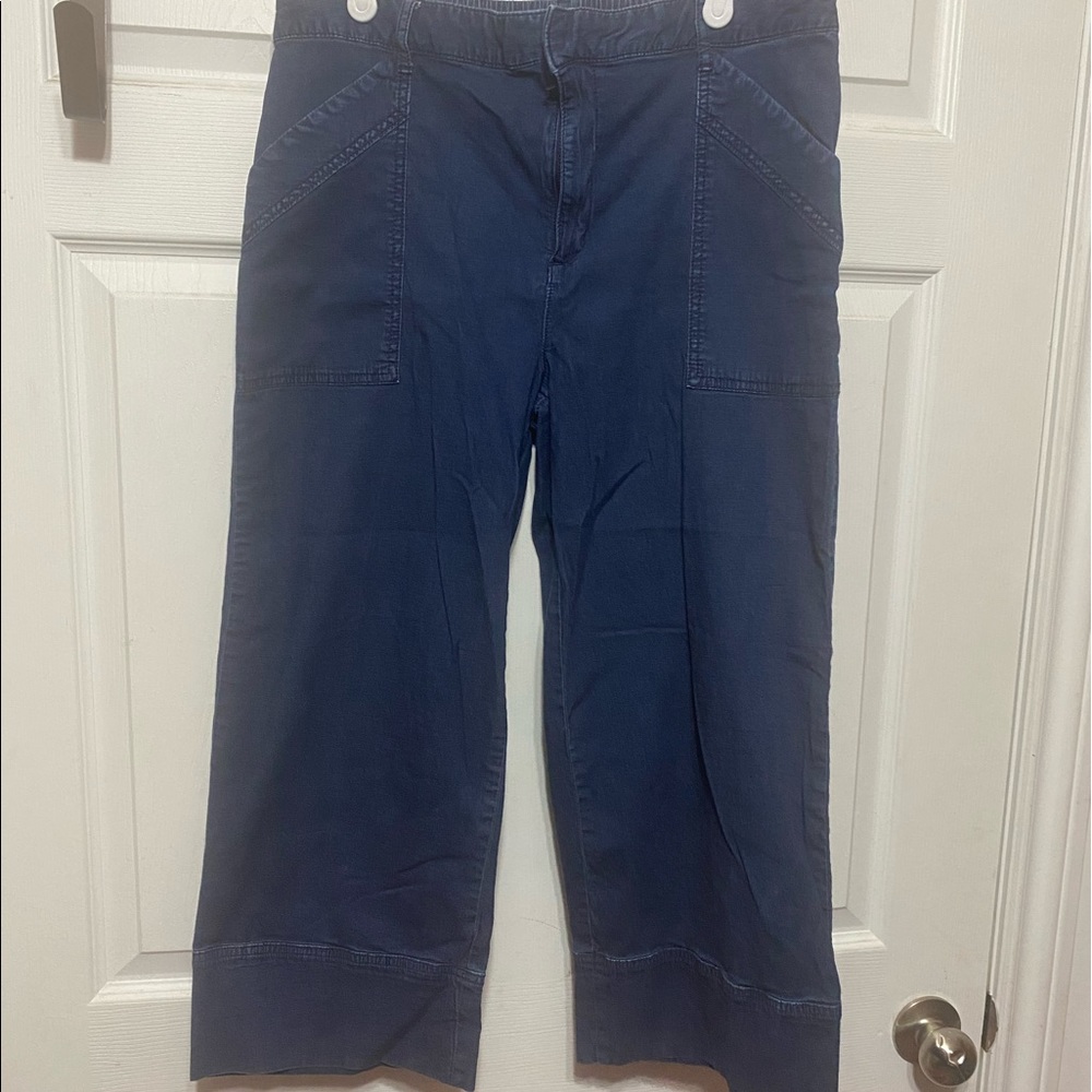 Joe fresh light denim capris